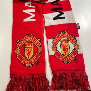 Soccer scarf. Manchester United.